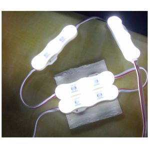 Ultrasonic 3 Chips Led Sign Lighting Modules With Frosted Lens Wide Beam Angle