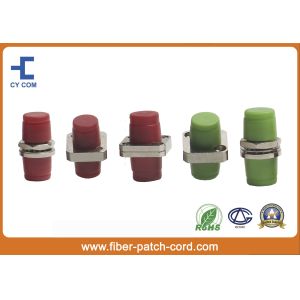 High Precision of Mechanical Dimension FC optical Adapter Green or red Color