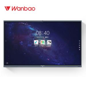 Cheap Big Screen Infrared Interactive Whiteboard 10 Points Interactive LED Panel for sale