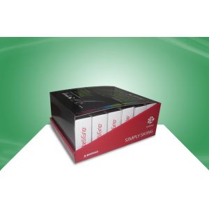 Offset Printing Cardboard Brochure Displays Box with PET Sleeve