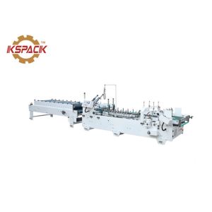 Automatic Small Cardboard Medicine Box Cosmetics Box Foler Gluer Machine