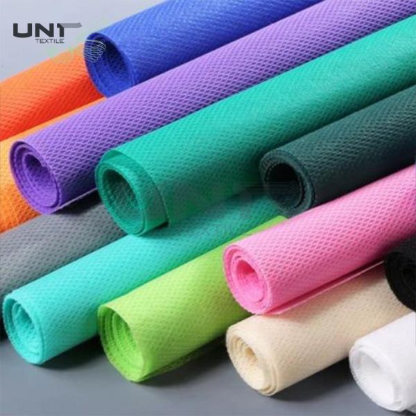 Tear Resistant Multicolour PP Spunbond Nonwoven Fabric For Surgical Gowns Lab Coats