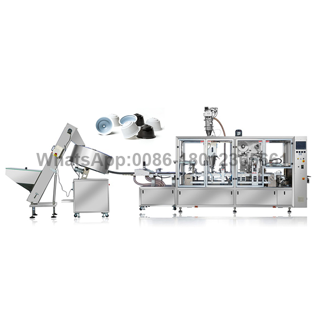 80pcs Per Min Coffee Capsule Filling And Sealing Machine