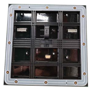 256x256mm 24x24 electronic Variable Message Sign LED Display Module