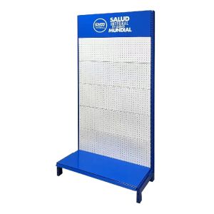 Cheap Factory Customized Color Size hot sale steel single side rack for supermarket shop exhibit shelf for sale