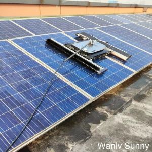 Solar Panel Cleaning and Maintenance Robot with 26ah Lithium Battery Automatic