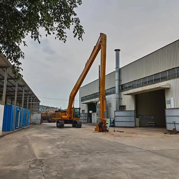 Q355B/550/690 Long Reach Excavator Booms Extended Length And Strength For Heavy