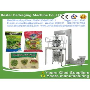 green leafy vegetable salad weighting and filling machine ,all kind of