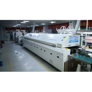 Hot Air SMT Reflow Oven Machine Dual Track Conveyor Lead Free With Adjustable