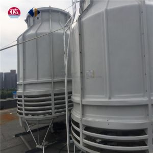 High Capacity Heavy Duty 50t FRP Round Shape Counter Flow Cooling Tower for