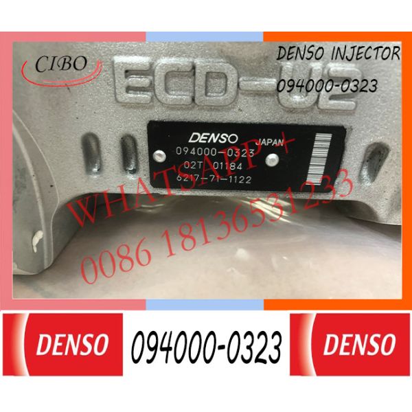 common rail diesel 094000-0323 6217-71-1122 fuel injection pump for WA500-3