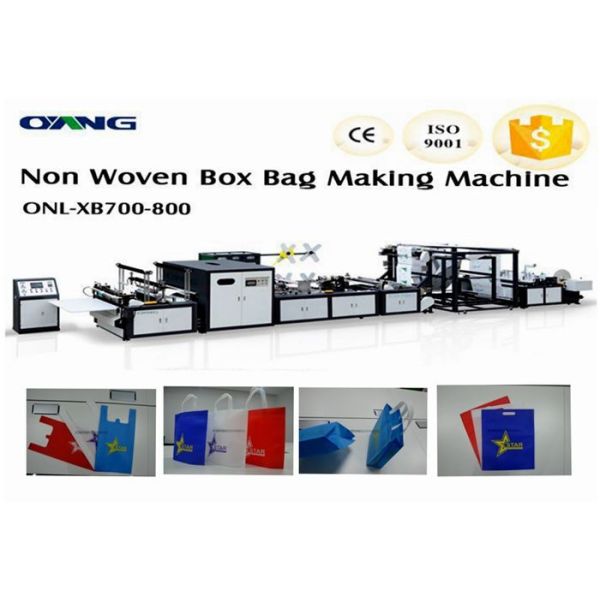 700 Nodel 5-In-1 Non Woven Bag Making Machine , Non Woven Bag Manufacturing