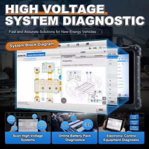 AUTEL MaxiSYS Ultra EV Advanced EV Diagnostics with MaxiFlash VCMI High-voltage