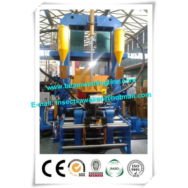 Quality High Efficiency T Beam / H Beam Welding Line Assembling Integrated Machine wholesale
