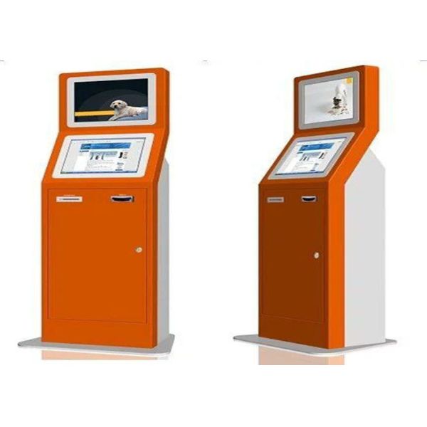 Quality 32" LCD Digital Signage Display Cafes Kiosk Payment Machine With Card Reader / Thermal wholesale