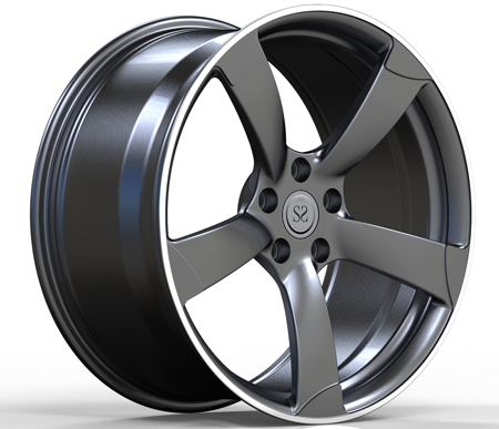 Gun Metal 1P Forged Monoblock Rims For Audi S3 20inch Staggered Custom Wheels