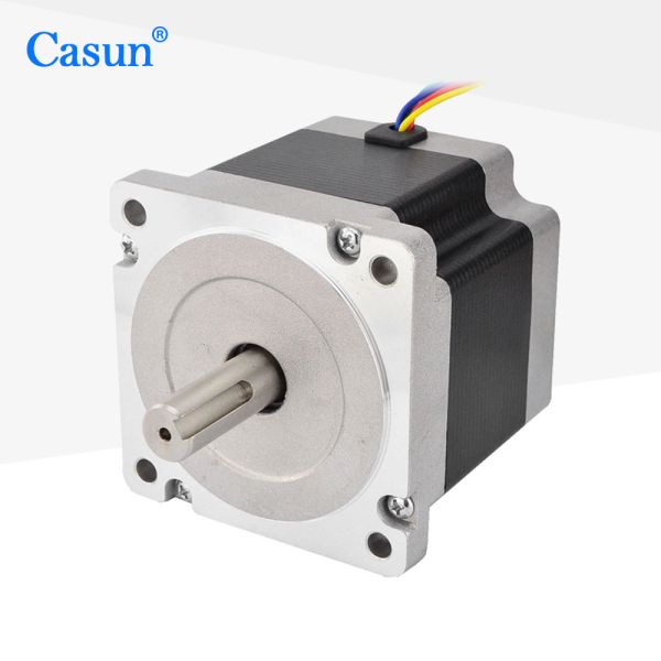 Quality Nema 34 Bipolar 1.8 Deg Stepping Motor 86x86x76mm 4N.m 4 Wires For Printing Machine wholesale