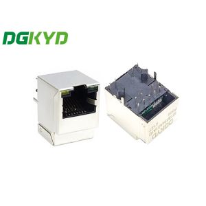 Cheap Tab UP 1x1 Port 100 Base-T PoE+ Ethernet Rj45 Modular Wall Socket 10PIN PBT for sale