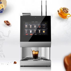 MDB Protocol Cappuccino Espresso Tea Coffee Vending Machine H 700mm
