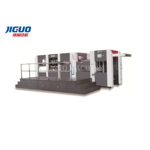 Liquor Set Packaging Boxes Corrugated Carton Die Cutting Machine Waste Stripping