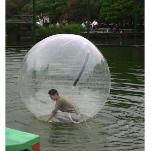 5ft Transparent Aqua Water Ball Played on Kids Inflatables Pool