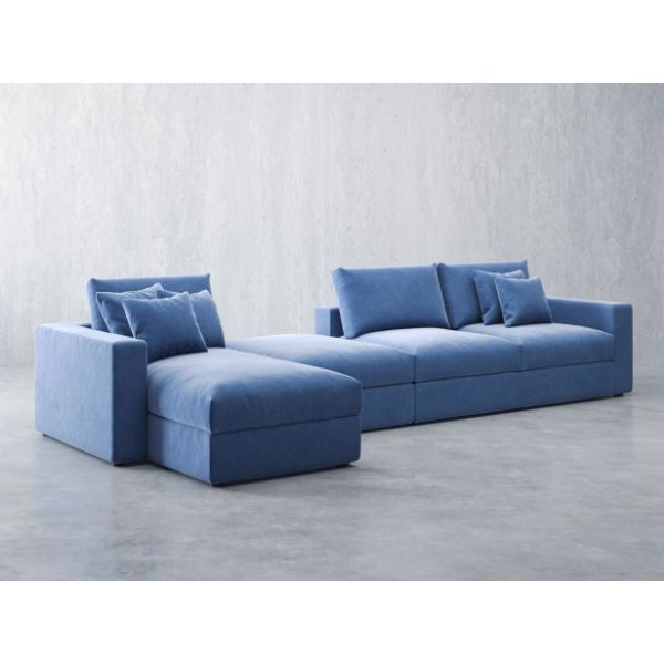 Modern Hotel Lobby Sofa Reception Lounge Furniture With Fabric Finish