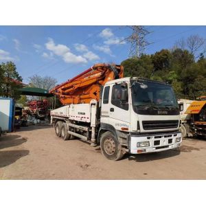 Zoomlion 40 Meter Concrete Machine Pump Truck for High/Low Pressure Output of