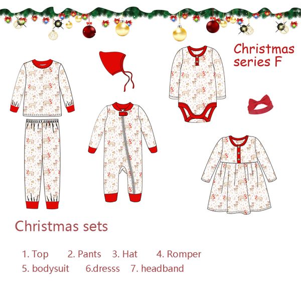 Custom newborn toddler christmas bodysuit clothes infant boy girl unisex long sleeve jumpsuit baby romper