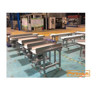 CLA25 Galvanized Pipe 480mm Height 25kg/m Chain Roller Conveyor