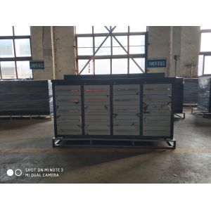 Brown Heavy Duty Metal Tool Box Garage Workshop Tool Cabinet with Drawer and