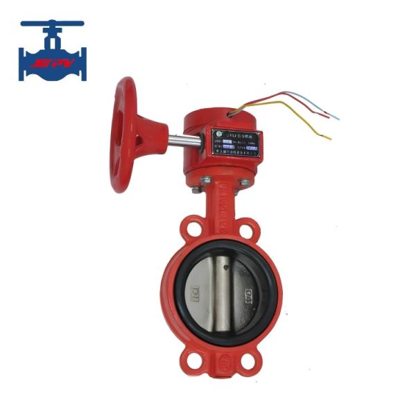 Quality Fire Control Signal Butterfly Valve Easy Disassemble / Maintenance wholesale