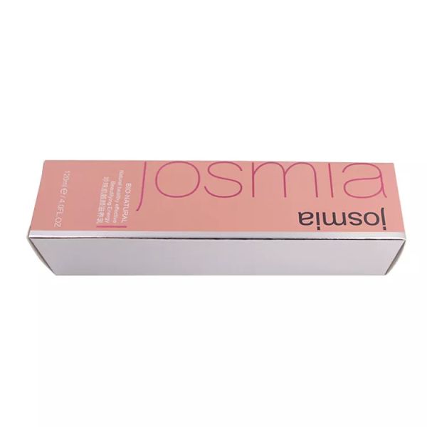 OEM 375gsm Silver Paper Cosmetic Packaging Boxes