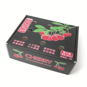 Cherry Reusable Corrugated Plastic Boxes 3.0mm Anti Rodent Long Distance