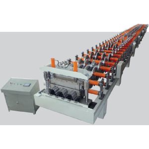 Column Corrugated Roll Forming Machine For Steel Structure Decking