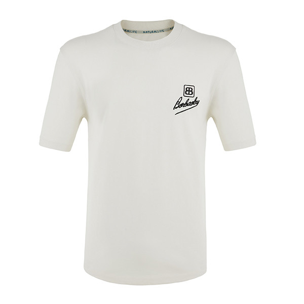 Knitted Custom 100% Cotton Fitted T Shirts For Men Occasion Daily Casual Office