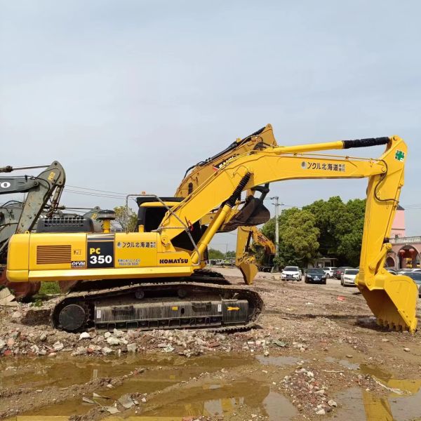 30000 KG Komatsu PC350 Excavator Japan Used with Original Hydraulic Cylinder