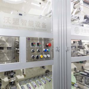 Quickly Switch Specifications Sanitay Pad Making Machine 5 Sizes Customized