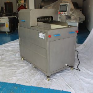 Cheap Precision Automatic Chicken Dicing Machine Frozen Meat Cube Cutting Machine 4KW for sale