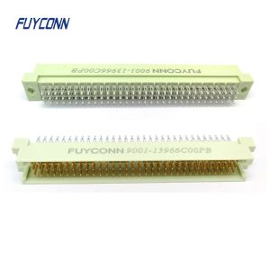 Cheap Solderless Male DIN41612 Connector 3 Rows 96pin Press Pin PCB Type for sale