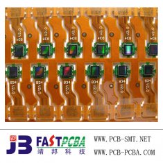 Flexible FR4 tg140 2 Layer Multilayer FPC PCB Assemblies Prototype for Military