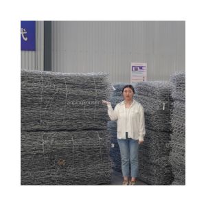 Gabion Stone Baskets for River Construction Hexagonal Iron Wire Mesh Gabion