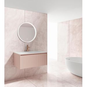 Pink Polished Glazed Porcelain Tile 900x1800mm Non-Slip Indoor Floor