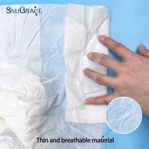 Disposable Diapers For Adults Diaper Suppliers Fluff Pulp and Absorbency 800ml