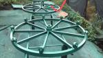 Turntable Device Laying Bracket Vertical Type Wire Reel Stand Stringing