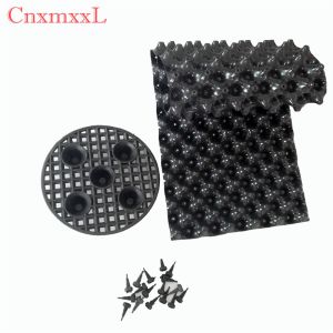 Aeration root pot mall holes in the form of cones throughout the sides of the