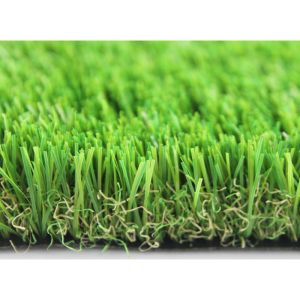 2D Reinforcement Garden Artificial Grass 11200 Detex Good Resilience
