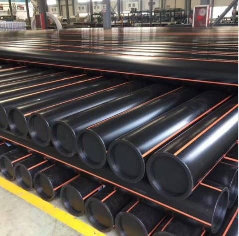 Quality Large Diameter Natural Gas PE Pipe HDPE PE100 SDR11 Anti UV wholesale