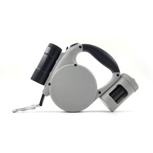 Multifunctional Retractable Pet Leash with LED Flashlight | Durable ABS Material