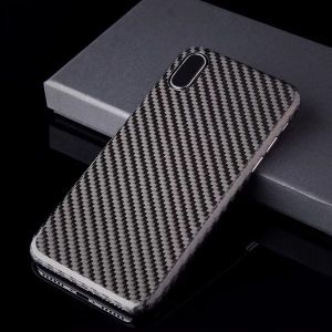 Black 3K Carbon Fiber Iphone Case Twill Glossy / Matte Finish Oem Service