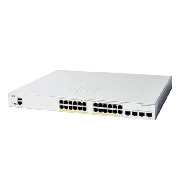 New Original C1300-24FP-4G 24-Port Gigabit PoE+ Compliant Managed Network Switch